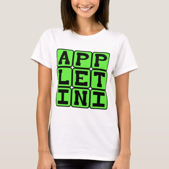 Camiseta Appletini, Martini com Sabor (Frente)