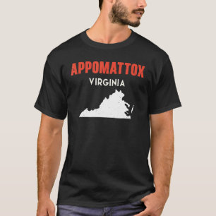 Camiseta Appomattox Virginia Estados Unidos América Viagem