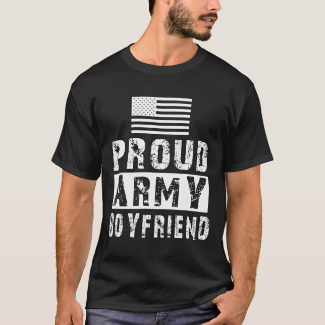 Camiseta Apprecia Militar da Família Namorado do Exército O (Frente)