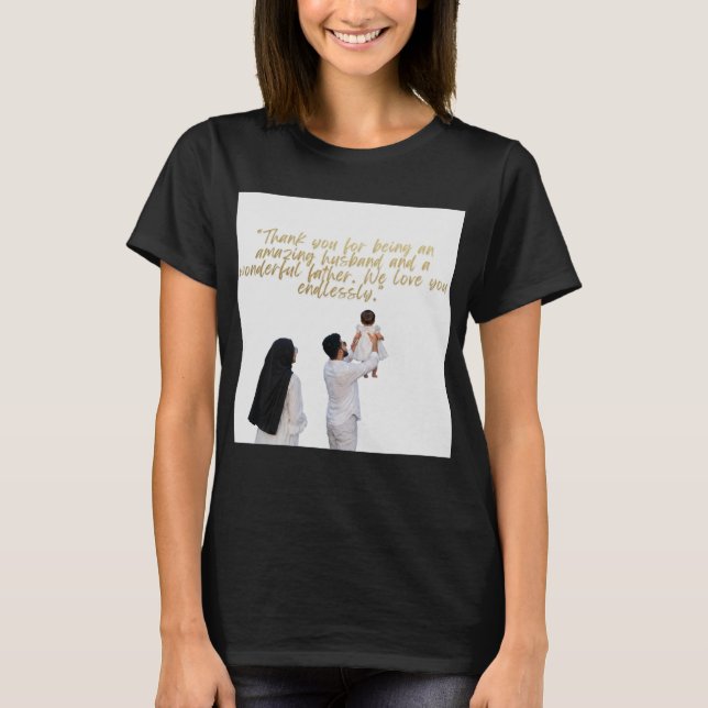 Camiseta Apreciação ao Marido e Pai (Frente)