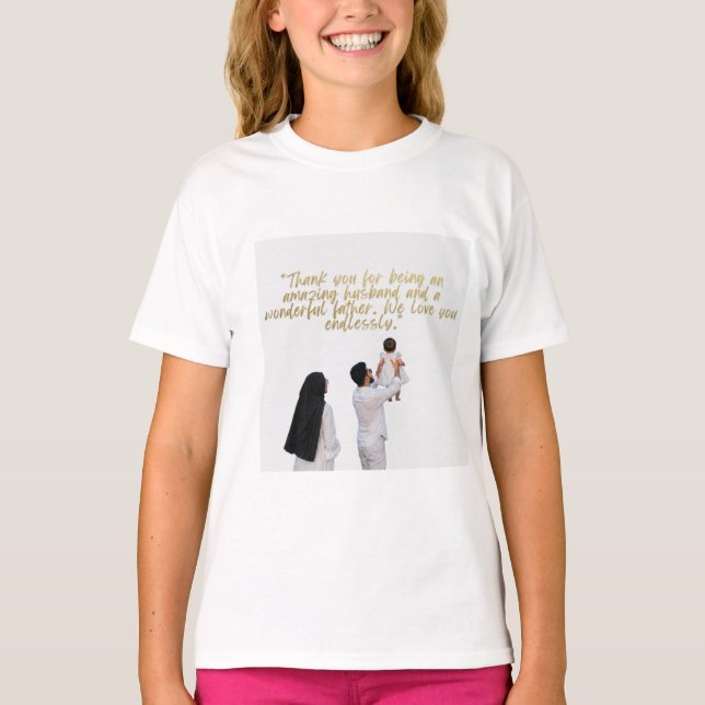 Camiseta Apreciação ao Marido e Pai (Frente)