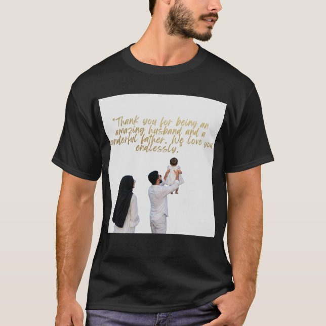 Camiseta Apreciação ao Marido e Pai (Frente)