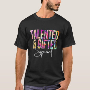 Camiseta Apreciação Da Escola Tie Dye Talentosa E Ed Squad