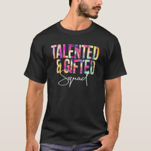 Camiseta Apreciação Da Escola Tie Dye Talentosa E Ed Squad