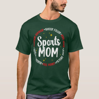 Camiseta Apreciação da Mãe de Esportes Mãe Esportiva Mãe de