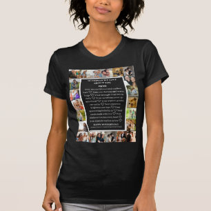 Camiseta Apreciação da mamãe Dia das Mães Colagem de 22 F