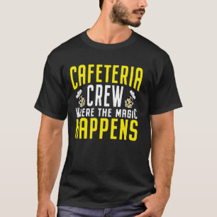 Camiseta Apreciação Da Senhora Do Almoço De Volta À Cafetar