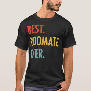 Camiseta Apreciação de colega de quarto para amizade caseir