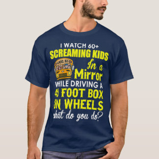 Camiseta Apreciação de Condutores de Ônibus Escolares de Ôn