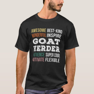 Camiseta Apreciação de Goat Herder