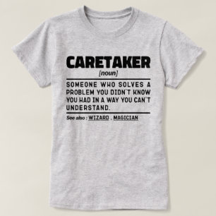 Camiseta Apreciação de Noun Aniversário do Cuidador Present