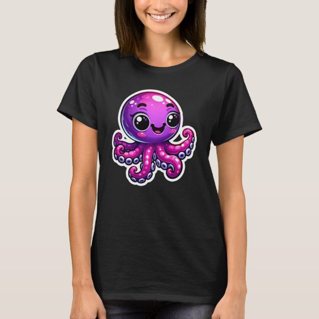 Camiseta Apreciação de Octopus (Frente)
