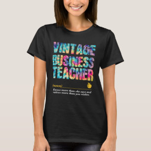 Camiseta Apreciação de Professores de Negócios Semana de Vo