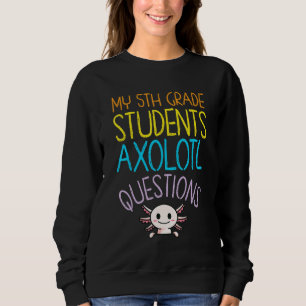 Camiseta Apreciação de Professores do 5 nas Perguntas Axolo