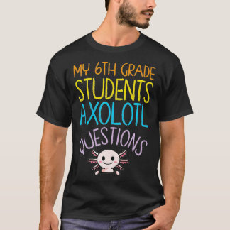 Camiseta Apreciação de Professores do Grau 6 I Perguntas Gl