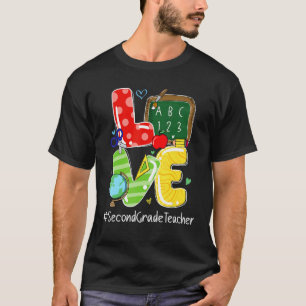 Camiseta Apreciação de Professores do segundo Apaixonados E