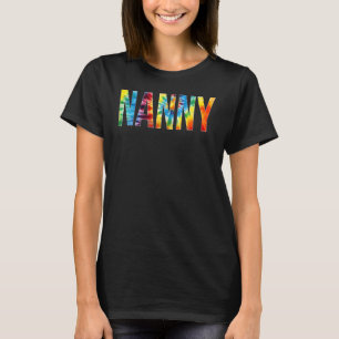 Camiseta Apreciação Dia De Apreciação Da Avó Tie Dye Para A