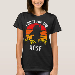 Camiseta Apreciação Do Bombeiro Faça-O Pelo Fogo Da Manguei