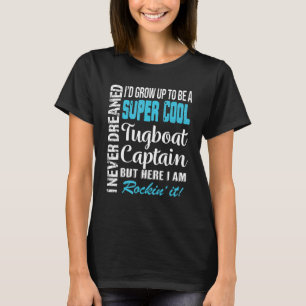 Camiseta Apreciação do Capitão do Tugboat