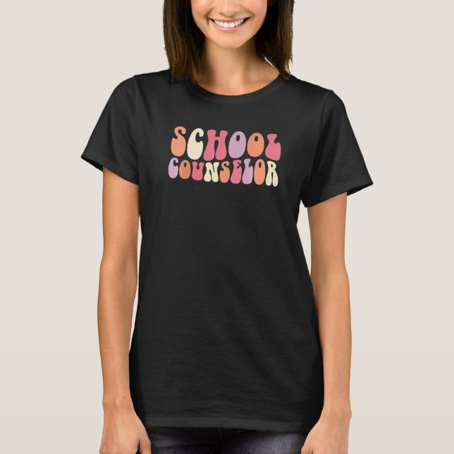 Camiseta Apreciação Do Conselheiro De Orientação Escolar De (Frente)