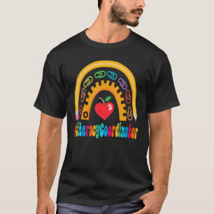 Camiseta Apreciação do Coordenador de Literacia de Volta à