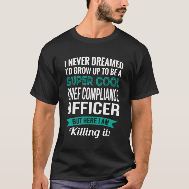 Camiseta Apreciação do Diretor Executivo de Conformidade (Frente)
