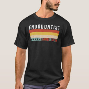 Camiseta Apreciação do Empregado do Cargo Endodontista