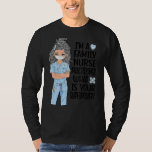 Camiseta Apreciação Do Enfermeiro Da Família Fnp