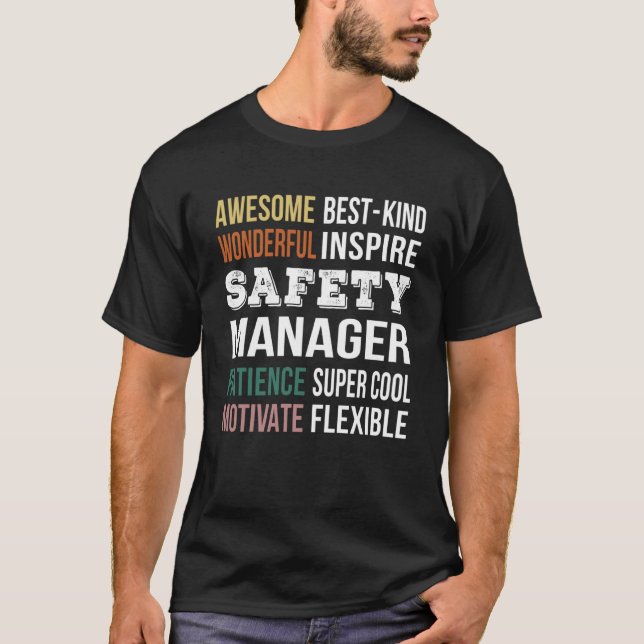 Camiseta Apreciação do Gestor de Segurança (Frente)