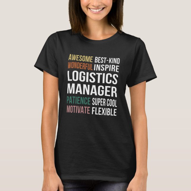 Camiseta Apreciação do Logistics Manager (Frente)