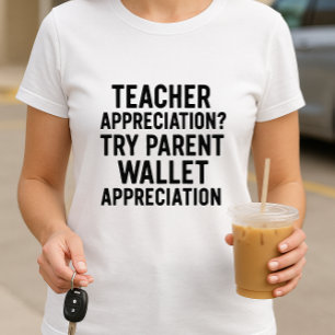 Camiseta Apreciação do Professor? Apreciação da Carteira Pa
