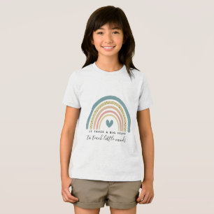 Camiseta Apreciação do Professor Arco-Íris de Aquarela
