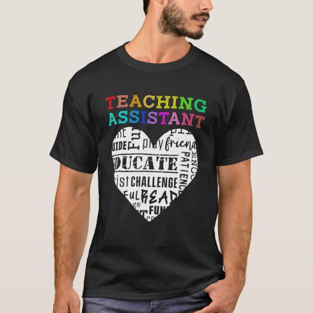 Camiseta Apreciação do Professor Assistente de Ensino (Frente)
