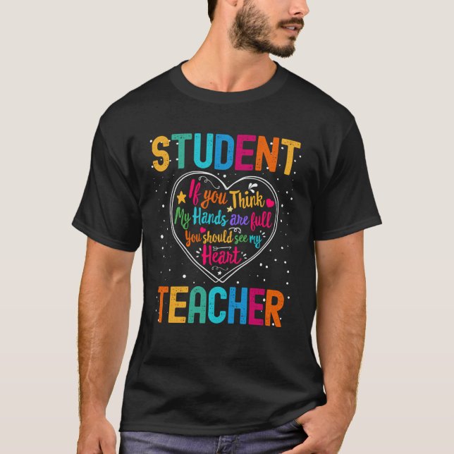 Camiseta Apreciação do professor estudante Semana de volta  (Frente)