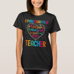 Camiseta Apreciação do professor no jardim de infância Sema