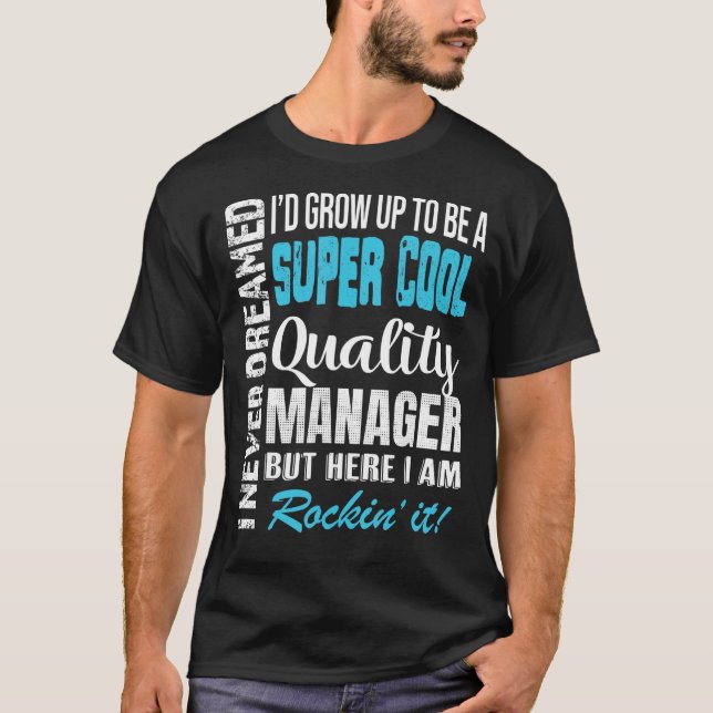 Camiseta Apreciação do Quality Manager (Frente)