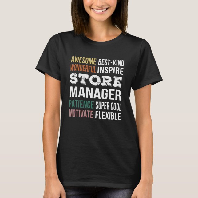 Camiseta Apreciação do Store Manager (Frente)