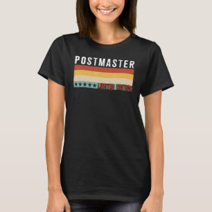 Camiseta Apreciação do Trabalhador do Cargo do Postmaster