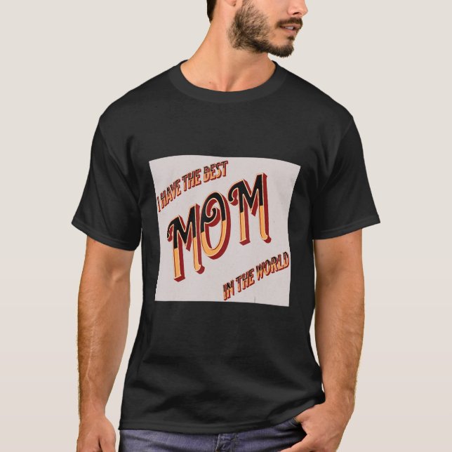 Camiseta apreciação do trabalho de duro da mãe (Frente)
