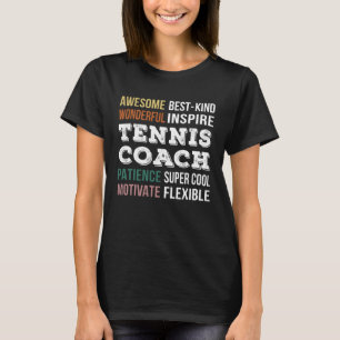 Camiseta Apreciação do Treinador tênis