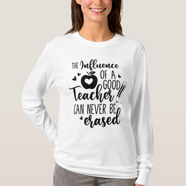 Camiseta Apreciação dos professores especiais (Frente)