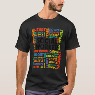 Camiseta Apreciação dos Trabalhadores Sociais Trabalhadores