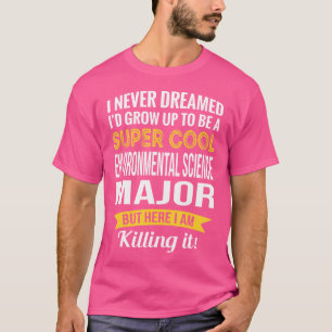 Camiseta Apreciação engraçada para estudantes de ciências a
