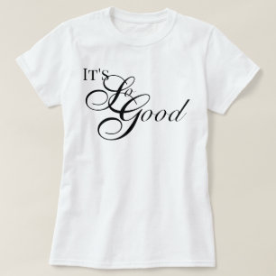 Camiseta Apreciação estética É Tão Bom roteiro chique