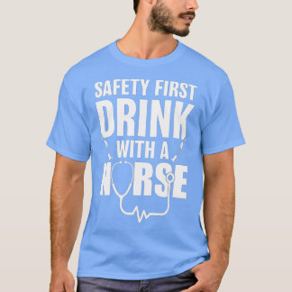 Camiseta Apreciação Funny RN Segurança de Presente Primeira