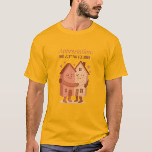 Camiseta Apreciação: Não Apenas Por Sentimentos