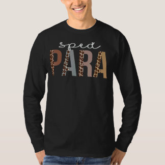 Camiseta Apreciação Para Leopardo Pelas Mulheres Pelo Traba