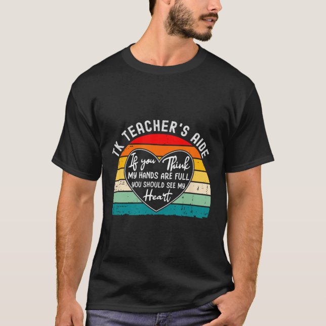 Camiseta Apreciação pelo Assistente do Professor de Tk de V (Frente)