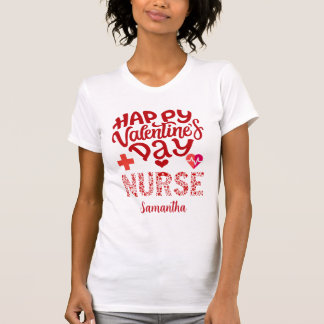 Camiseta Apreciação Personalizada de Enfermeiro de Namorado