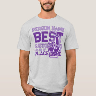 Camiseta Apreciação personalizável para o MELHOR na CIDADE!